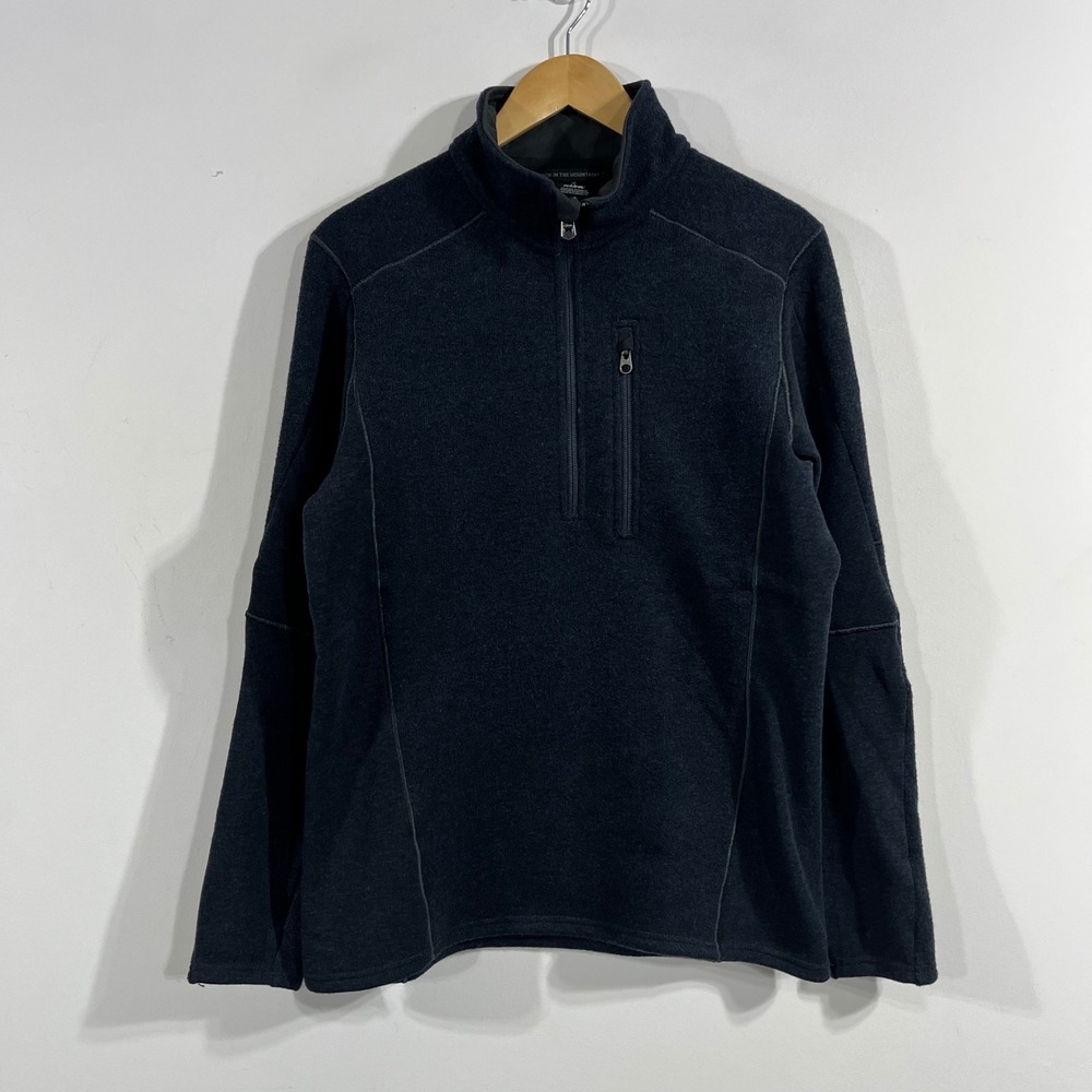 Kuhl Interceptr Gorpcore Hiking 1/4 Zip Pullover Fleece Sweater Mens Small